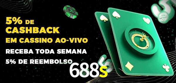 Promoções do cassino ao Vivo 688s